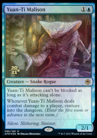 Yuan-Ti Malison [Dungeons &amp; Dragons: Adventures in the Forgotten Realms Prerelease Promos] 