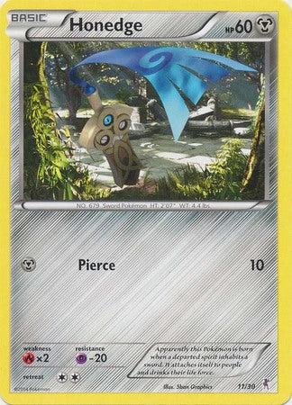 Honedge (11/30) [XY: Trainer Kit 1 - Bisharp] 