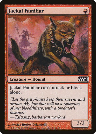 Jackal Familiar [Magic 2010] 