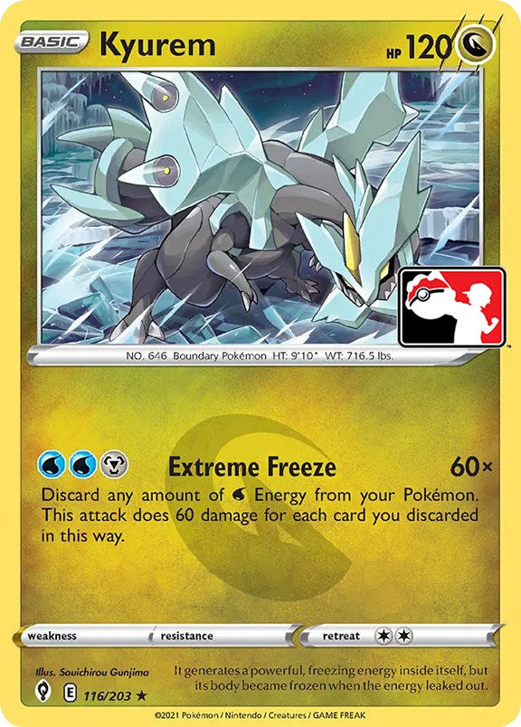 Kyurem (116/203) [Prize Pack Series One] 