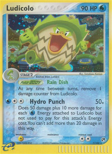 Ludicolo (7/100) [EX: Sandstorm] 