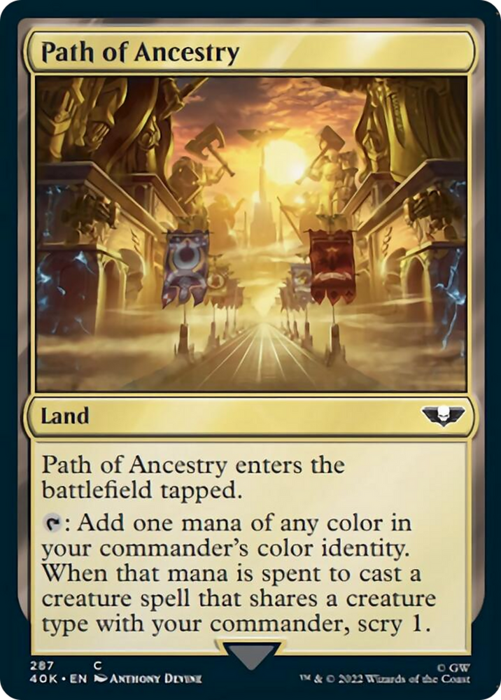 Path of Ancestry (Surge Foil) [Warhammer 40,000] 
