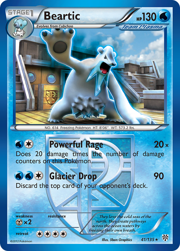 Beartic (41/135) [Black &amp; White: Plasma Storm] 