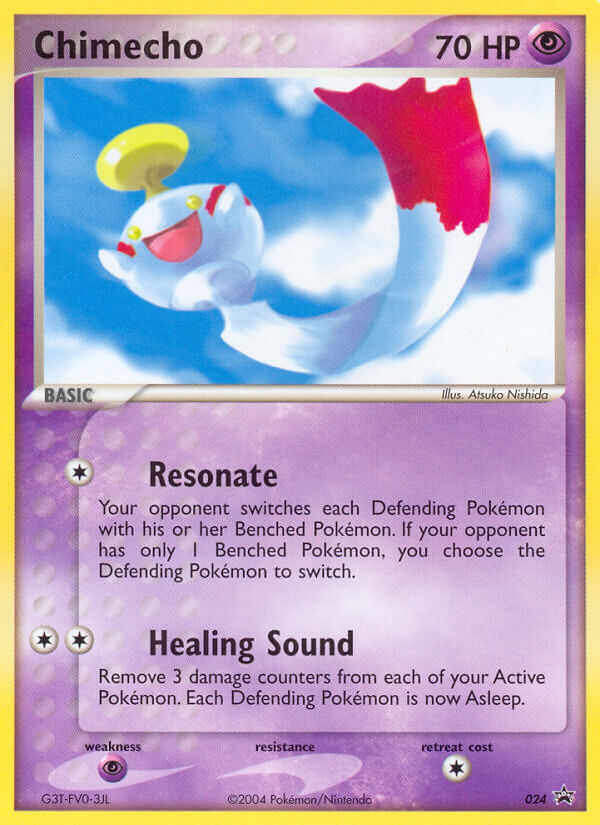Chimecho (024) [Nintendo: Black Star Promos] 