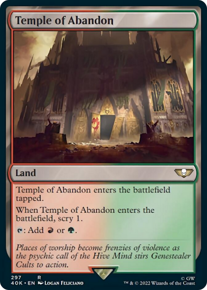 Temple of Abandon (Surge Foil) [Warhammer 40,000] 