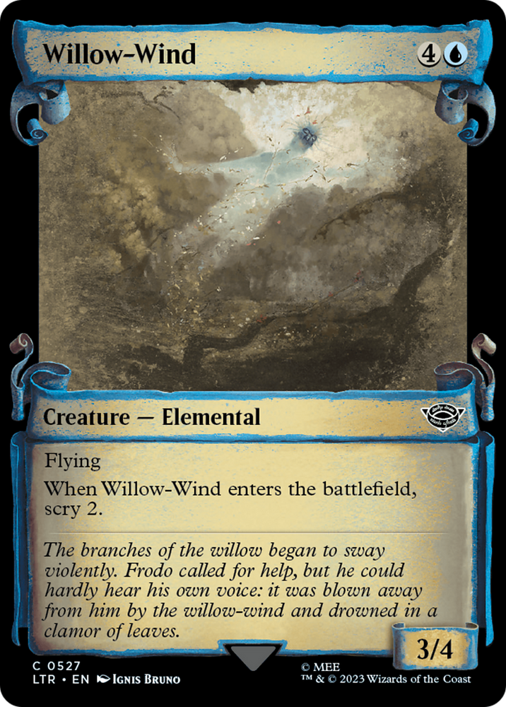 Willow-Wind [The Lord of the Rings: Tales of Middle-Earth Showcase Scrolls] 