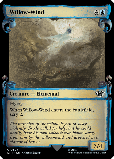 Willow-Wind [The Lord of the Rings: Tales of Middle-Earth Showcase Scrolls] 