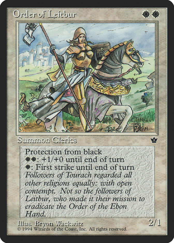 Order of Leitbur (Horse Facing Right) [Fallen Empires] 