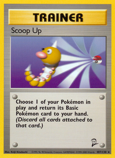 Scoop Up (107/130) [Base Set 2] 
