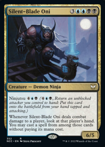 Silent-Blade Oni [Streets of New Capenna Commander] 