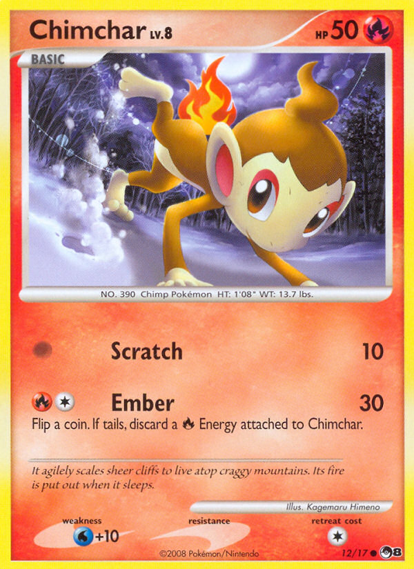 Chimchar (12/17) [POP Series 8] 