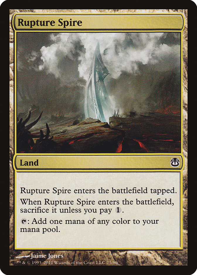 Rupture Spire [Duel Decks: Ajani vs. Nicol Bolas] 