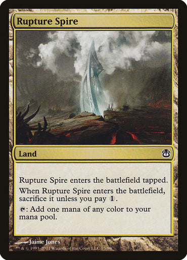 Rupture Spire [Duel Decks: Ajani vs. Nicol Bolas] 