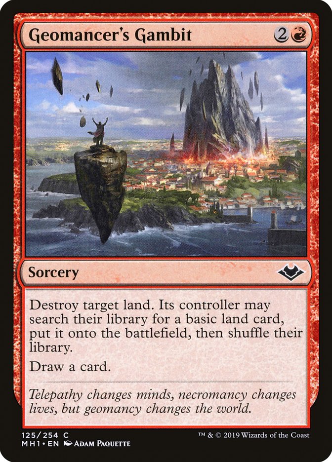 Geomancer's Gambit [Modern Horizons] 