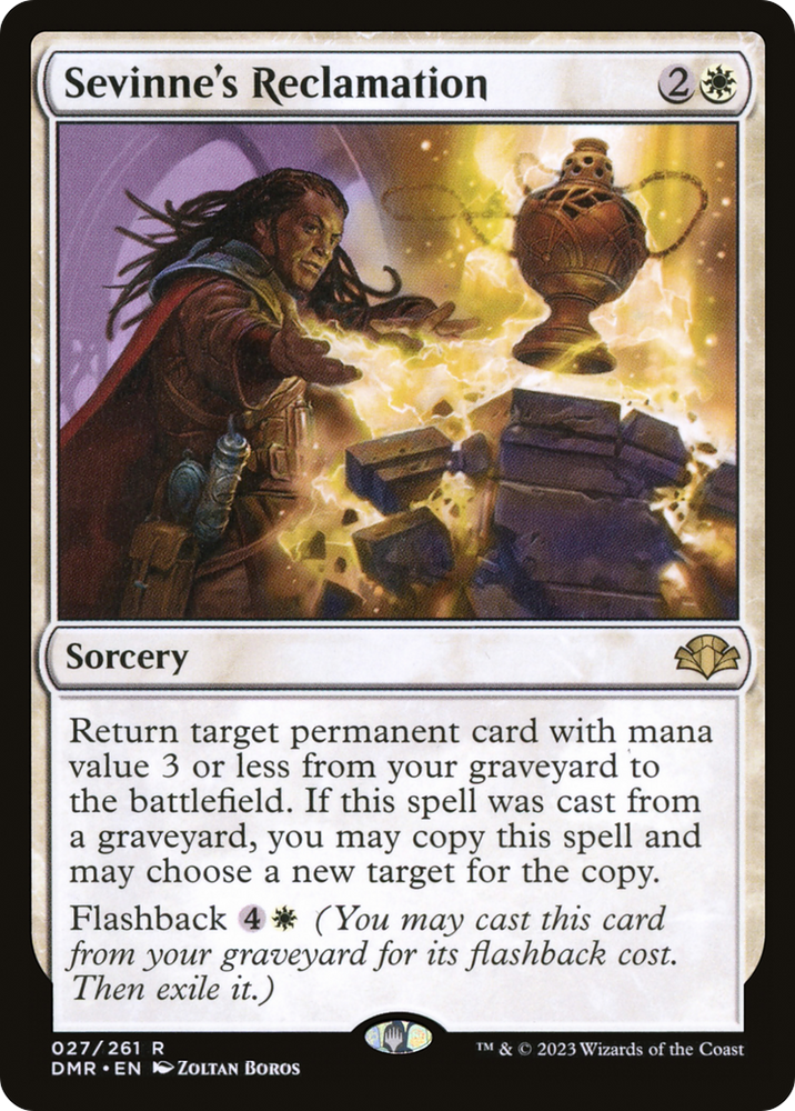 Sevinne's Reclamation [Dominaria Remastered] 