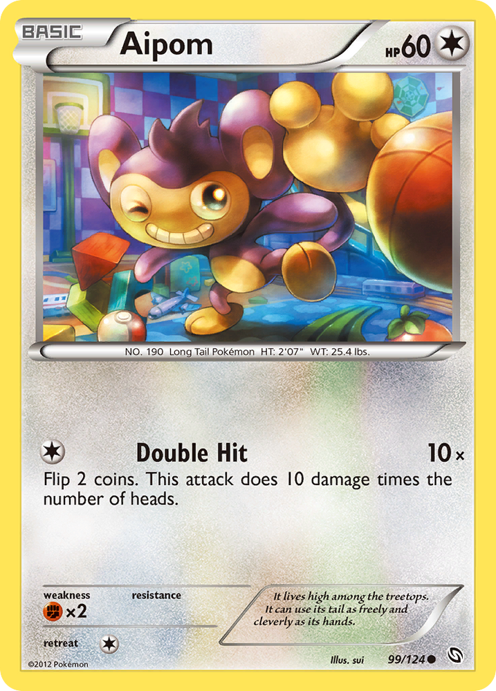 Aipom (99/124) [Black &amp; White: Dragons Exalted] 