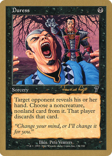 Duress (Tom van de Logt) [World Championship Decks 2001] 