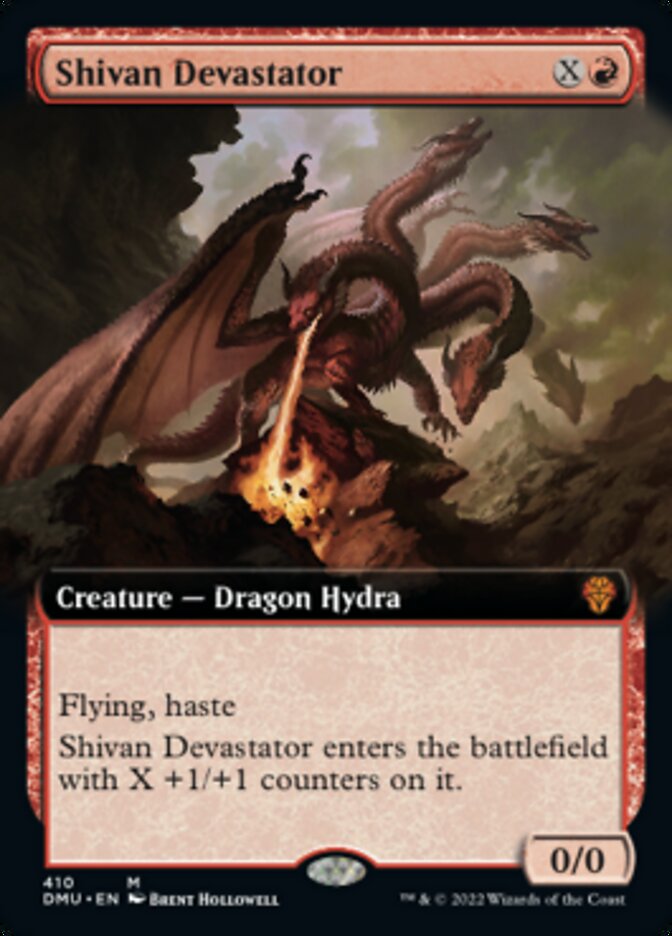 Shivan Devastator (Extended Art) [Dominaria United] 