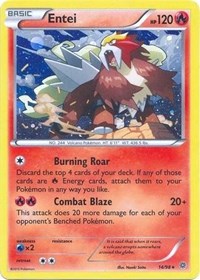 Entei (14/98) (Cosmos Holo) (Blister Exclusive) [XY: Ancient Origins] 