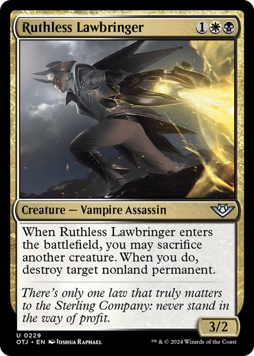 Ruthless Lawbringer [Outlaws of Thunder Junction] 