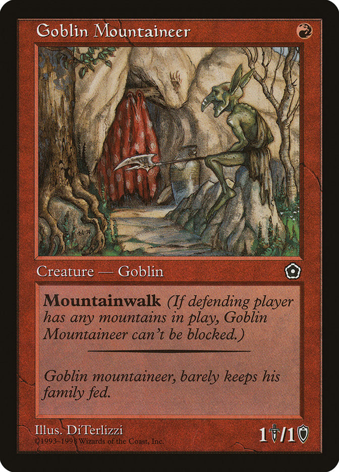 Goblin Mountaineer [Portal Second Age] 