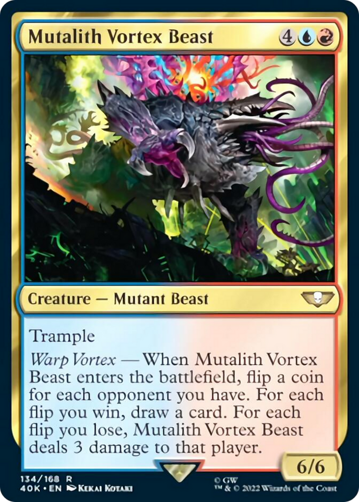 Mutalith Vortex Beast (Surge Foil) [Warhammer 40,000] 