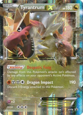 Tyrantrum EX (XY70) (Jumbo Card) [XY: Black Star Promos] 