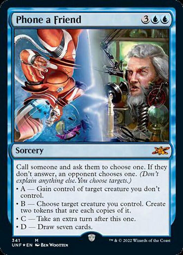 Phone a Friend (Galaxy Foil) [Unfinity] 