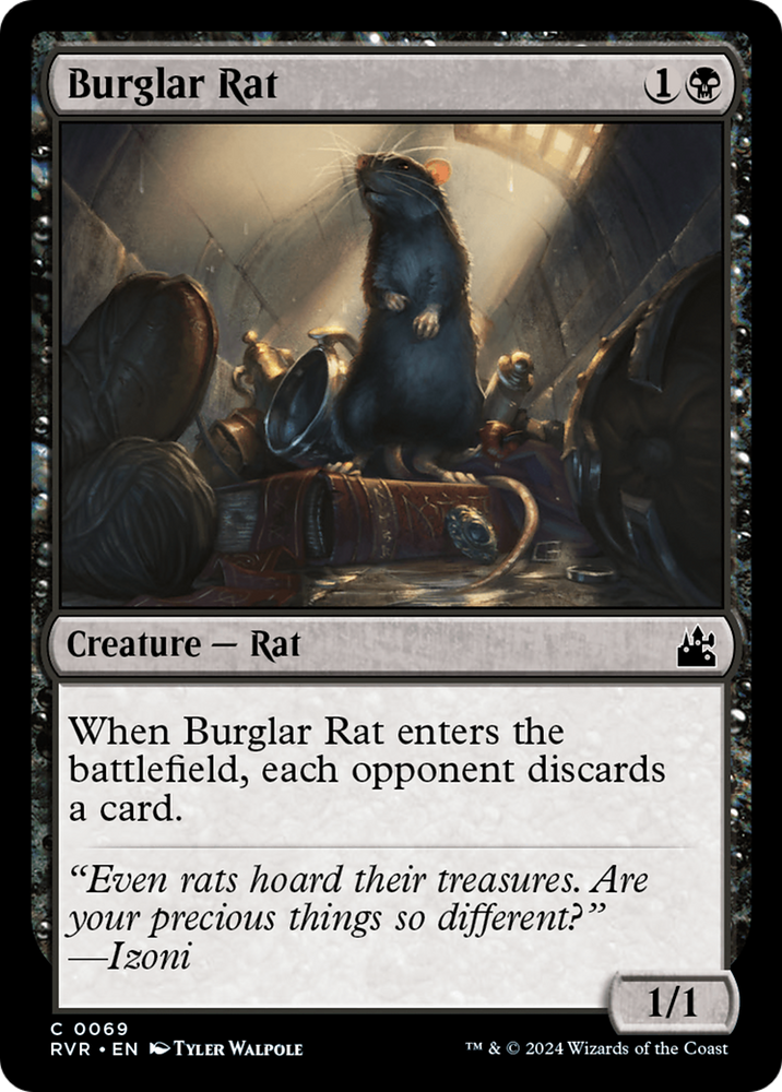 Burglar Rat [Ravnica Remastered] 