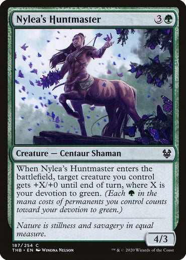 Nylea's Huntmaster [Theros Beyond Death] 