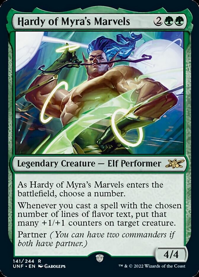 Hardy of Myra's Marvels [Unfinity] 
