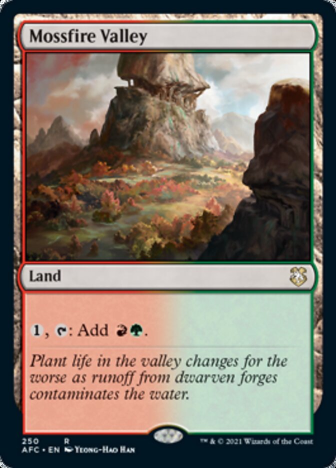 Mossfire Valley [Dungeons &amp; Dragons: Adventures in the Forgotten Realms Commander] 