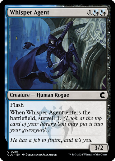 Whisper Agent [Ravnica: Clue Edition] 