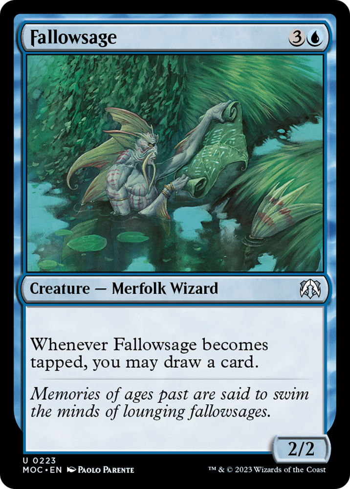 Fallowsage [March of the Machine Commander] 