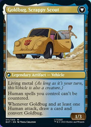 Goldbug, Humanity's Ally // Goldbug, Scrappy Scout [Transformers] 