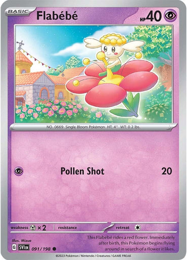 Flabebe (091/198) [Scarlet &amp; Violet: Base Set] 