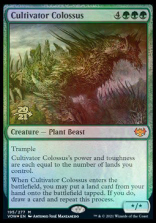 Cultivator Colossus [Innistrad: Crimson Vow Prerelease Promos] 