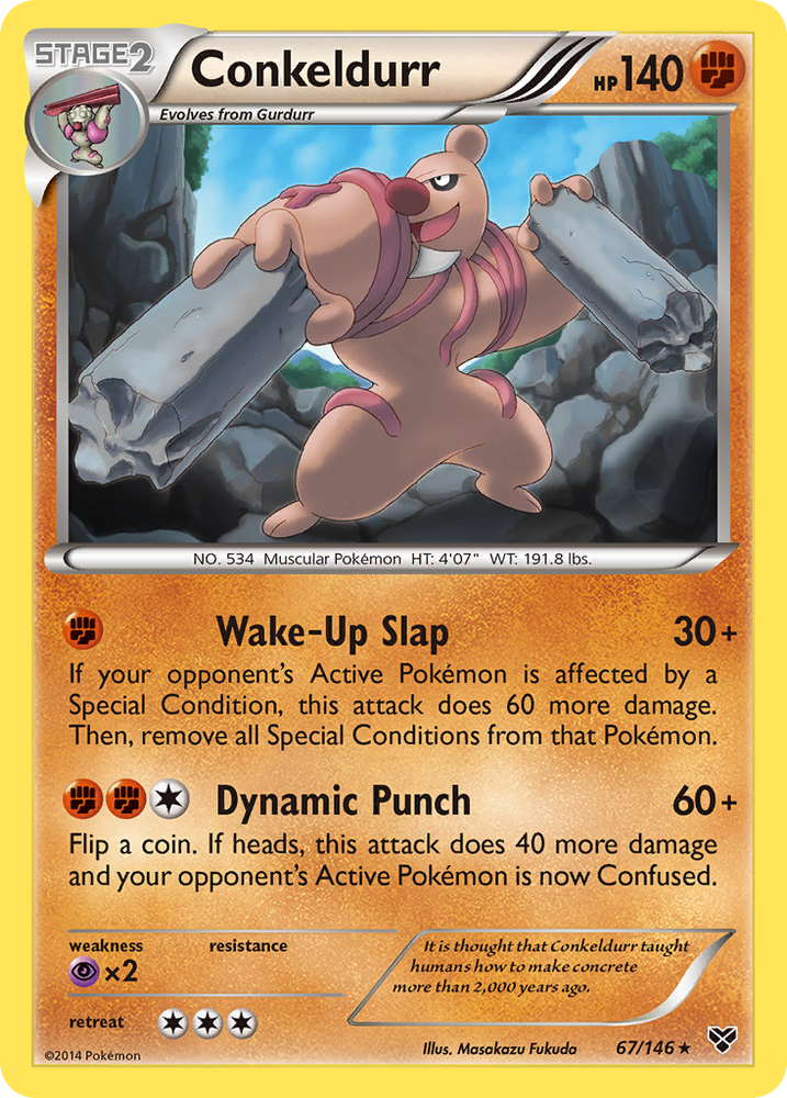 Conkeldurr (67/146) [XY: Base Set] 