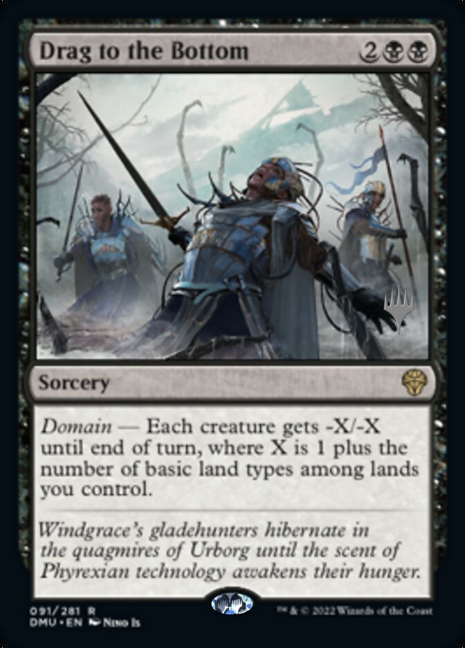 Drag to the Bottom (Promo Pack) [Dominaria United Promos] 