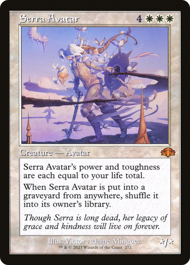 Serra Avatar (Retro) [Dominaria Remastered] 