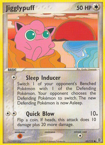 Jigglypuff (65/112) [EX: FireRed &amp; LeafGreen] 