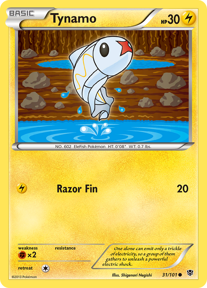 Tynamo (31/101) [Black &amp; White: Plasma Blast] 