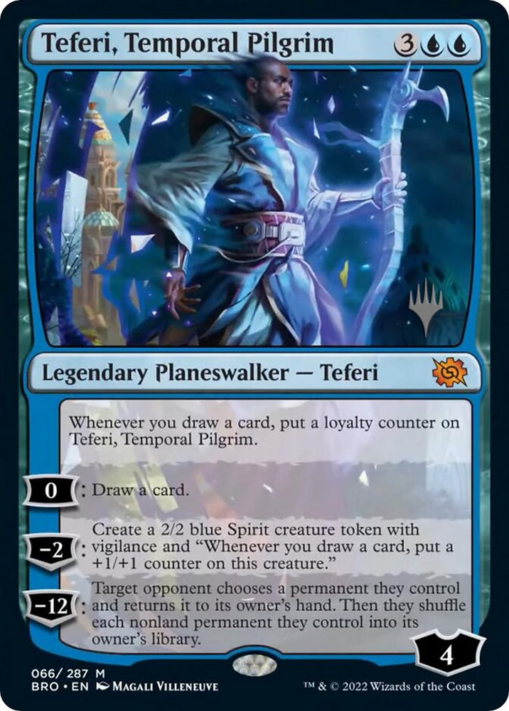 Teferi, Temporal Pilgrim (Promo Pack) [The Brothers' War Promos] 