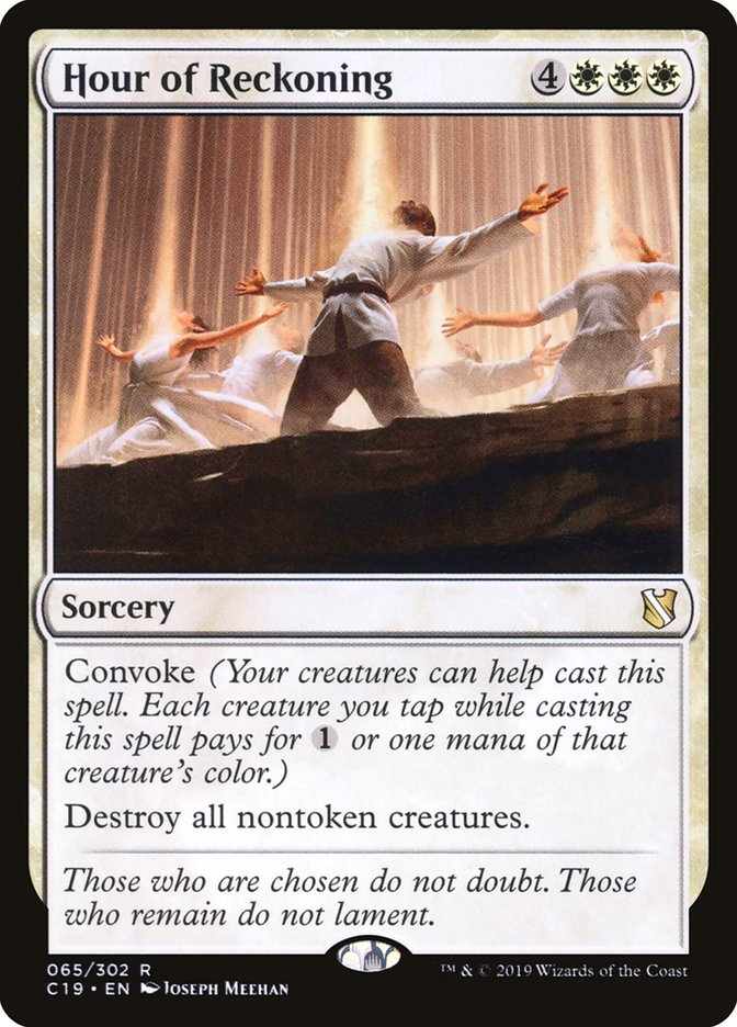Hour of Reckoning [Order 2019] 