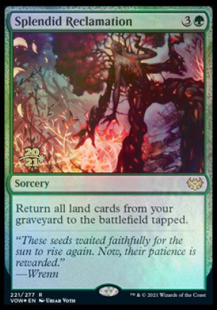 Splendid Reclamation [Innistrad: Crimson Vow Prerelease Promos] 