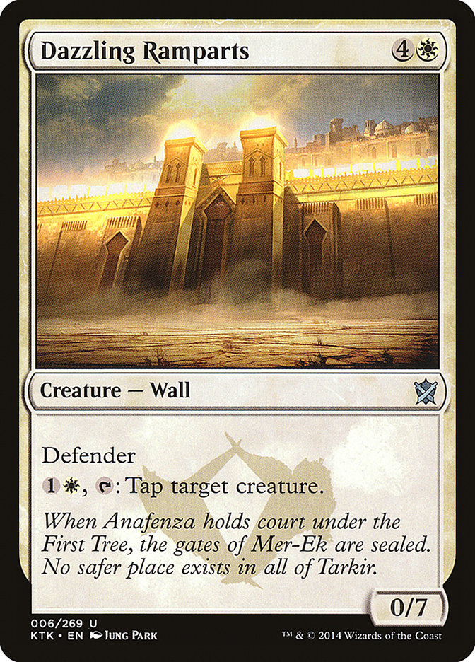 Dazzling Ramparts [Khans of Tarkir] 