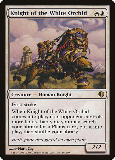 Knight of the White Orchid [Shards of Alara] 