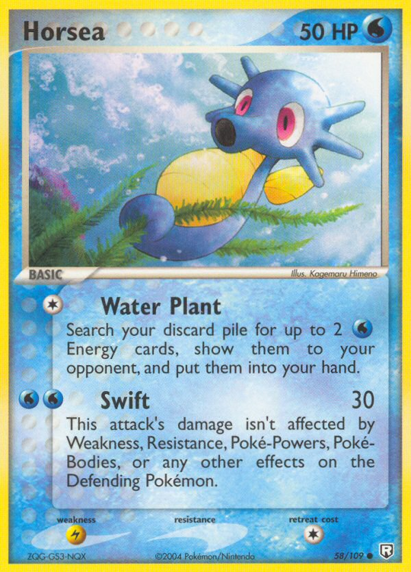 Horsea (58/109) [EX: Team Rocket Returns] 