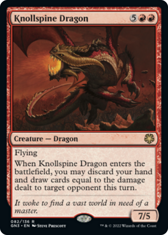 Knollspine Dragon [Game Night: Free-for-All] 