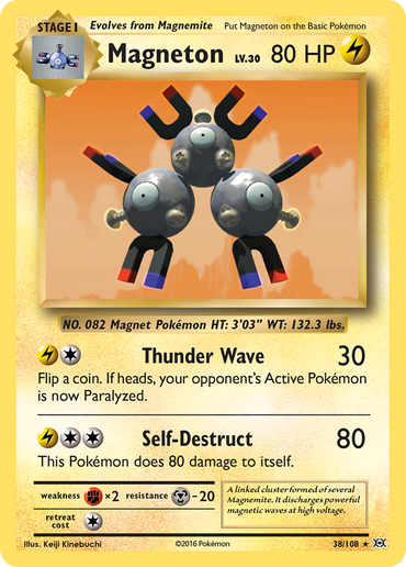 Magneton (38/108) [XY: Evolutions] 